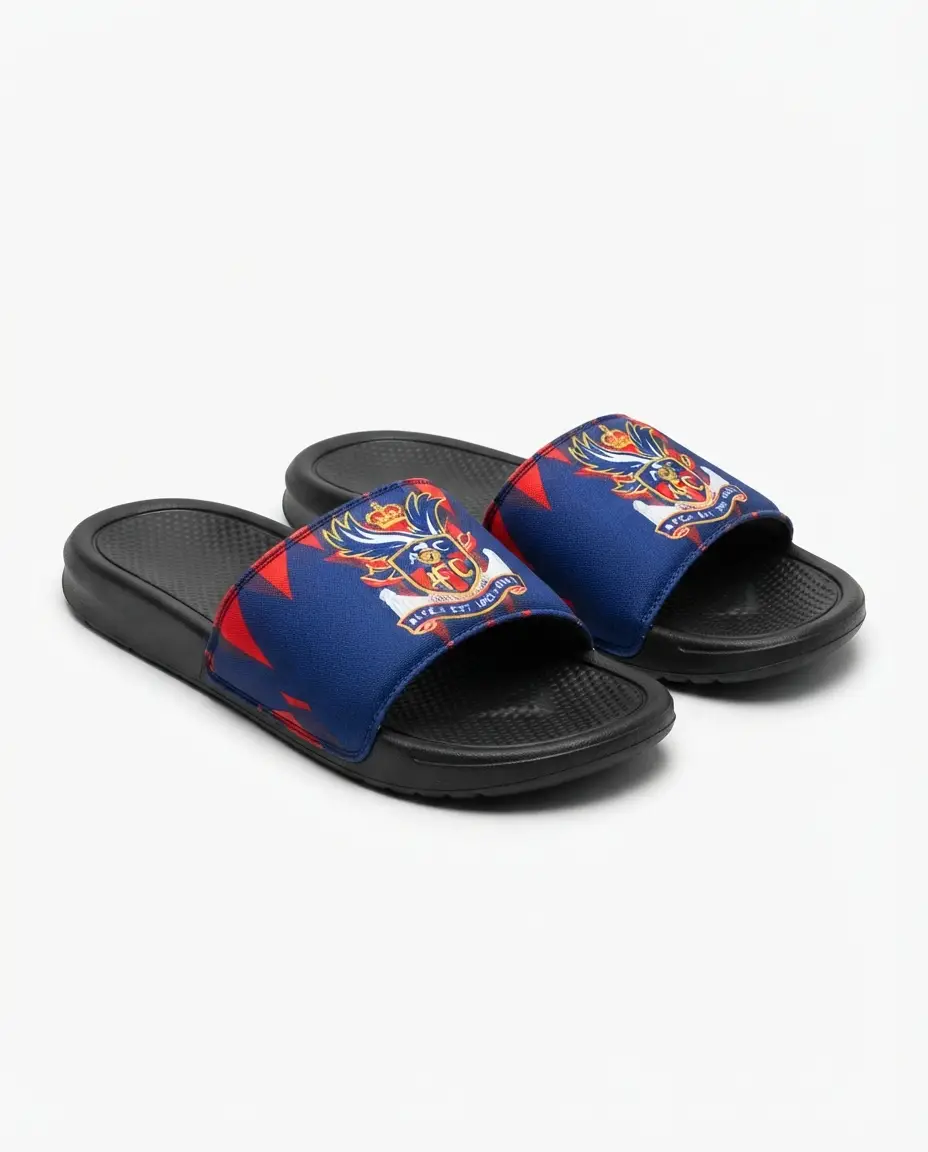 Custom club sliders with printed strap